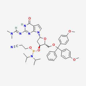 Struktur - DNA 7De-G(dmf) amidite, 95%