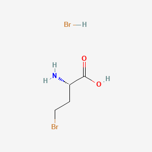 Struktur - (S)-(+)-2-Amino-4-bromobutyric Acid Hydrobromide, >98.0%(N)