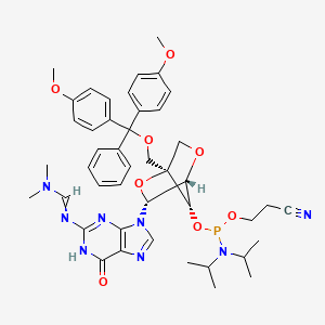 Struktur - LNA-guanosine 3'-CE phosphoramidite, 95%