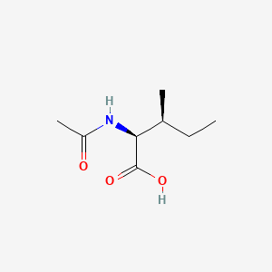 Structure - N-Acetylisoleucine