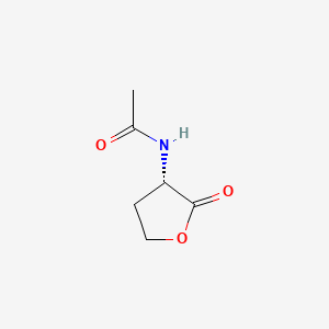 Structure - Acetyl-L-homoserine lactone