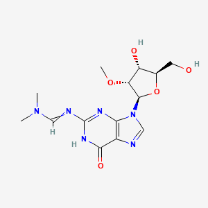 Estructura - N2-DMF-2'-O-methylguanosine, 97%