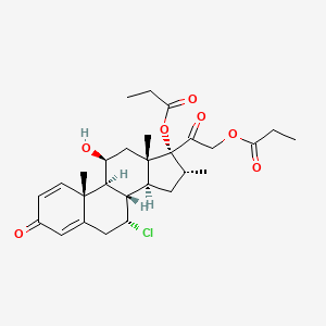 Struktur - Alclometasone 17,21-Dipropionate