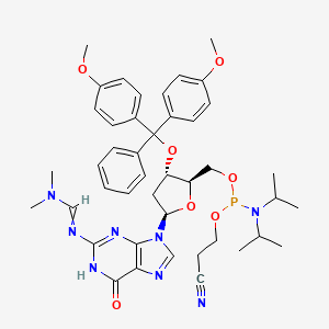 Struktur - 3'-DMTr-dG(dmf)