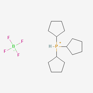 Struktur - Tricyclopentylphosphonium tetrafluoroborate, 98%